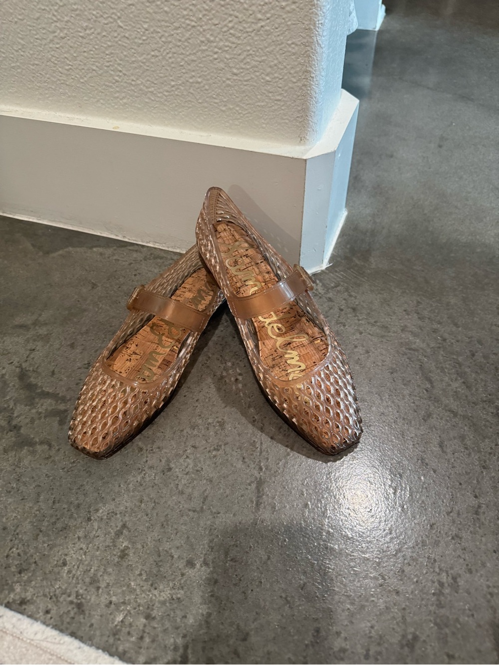 Sam Edelman Mary Jane Jelly Flats